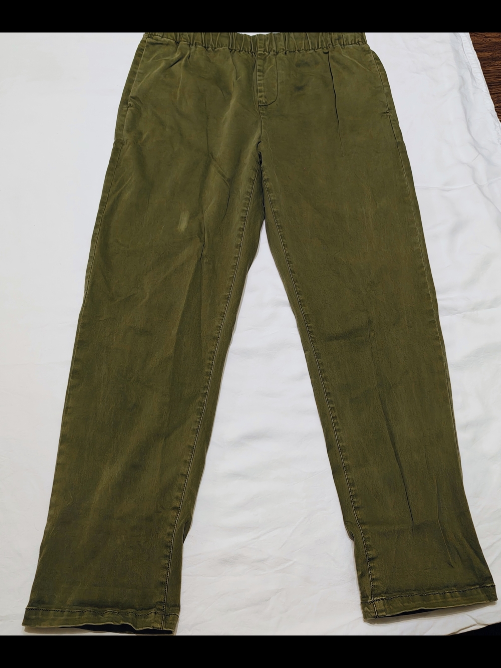 Rails Julian Olive Green Straight Leg Pants - M
